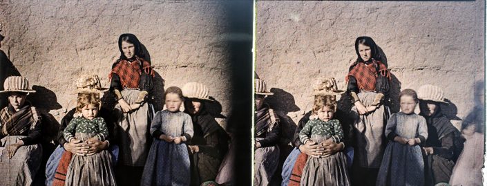 Mujeres y niñas de Ávila. 1910. © Herederos F. Avial.